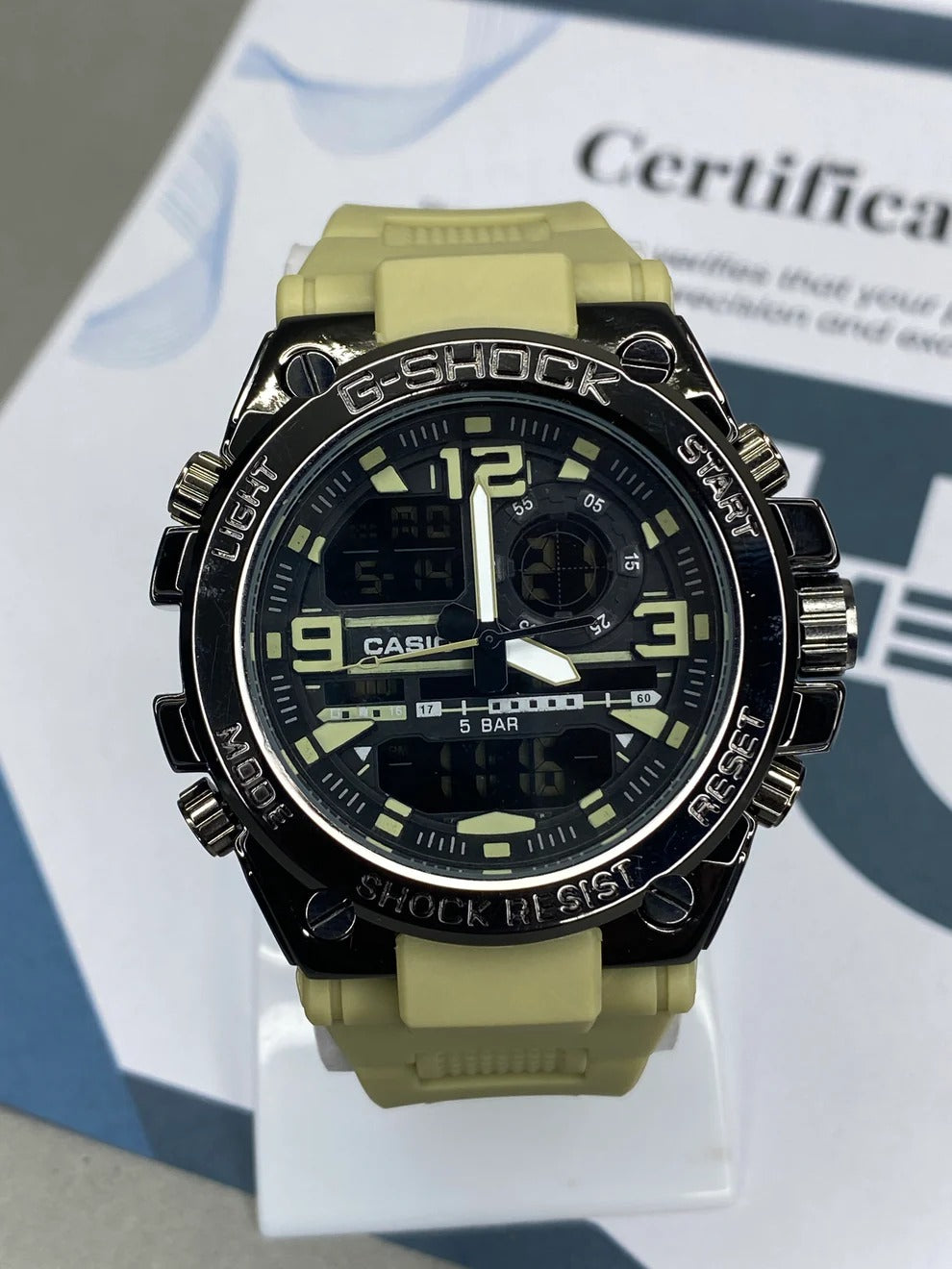 G-Shock Metallic Dial Watch For Men