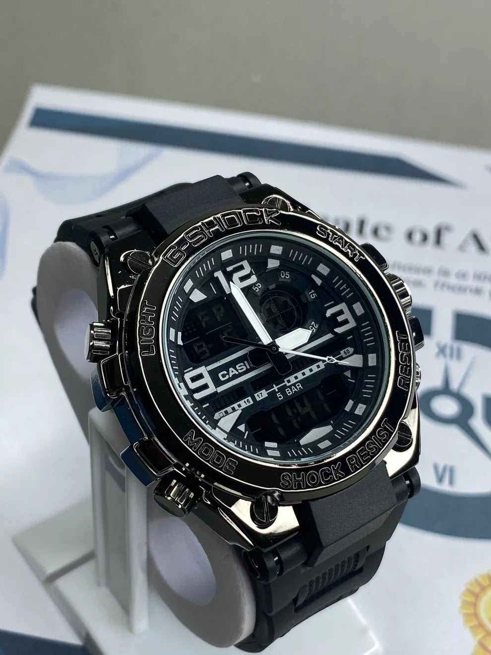 G-Shock Metallic Dial Watch For Men