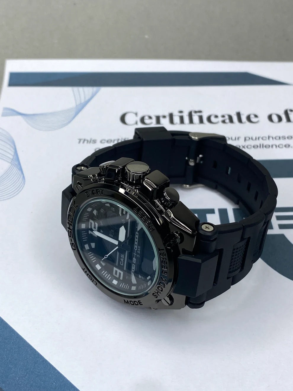 G-Shock Metallic Dial Watch For Men
