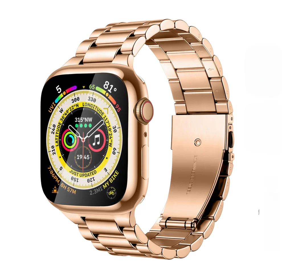 New Model Series X Smartwatch with Premium Metal Chain