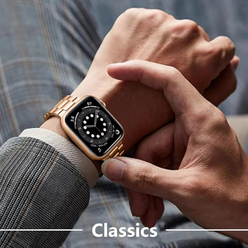 New Model Series X Smartwatch with Premium Metal Chain