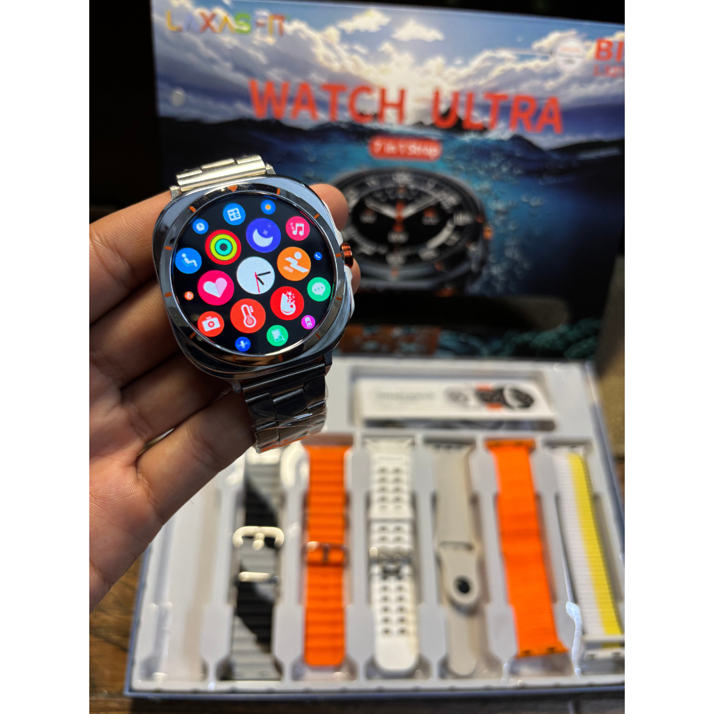 Samsung Smart Watch Ultra with 7 Straps