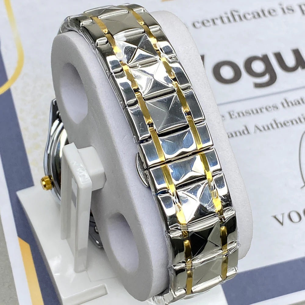 Dearno Prism Design Luxury Chain Watch For Men