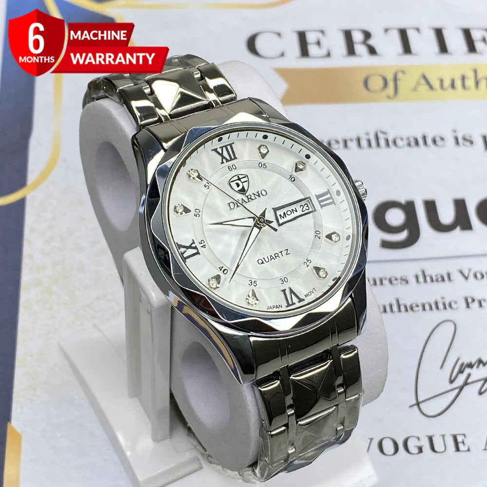 Dearno Prism Design Luxury Chain Watch For Men