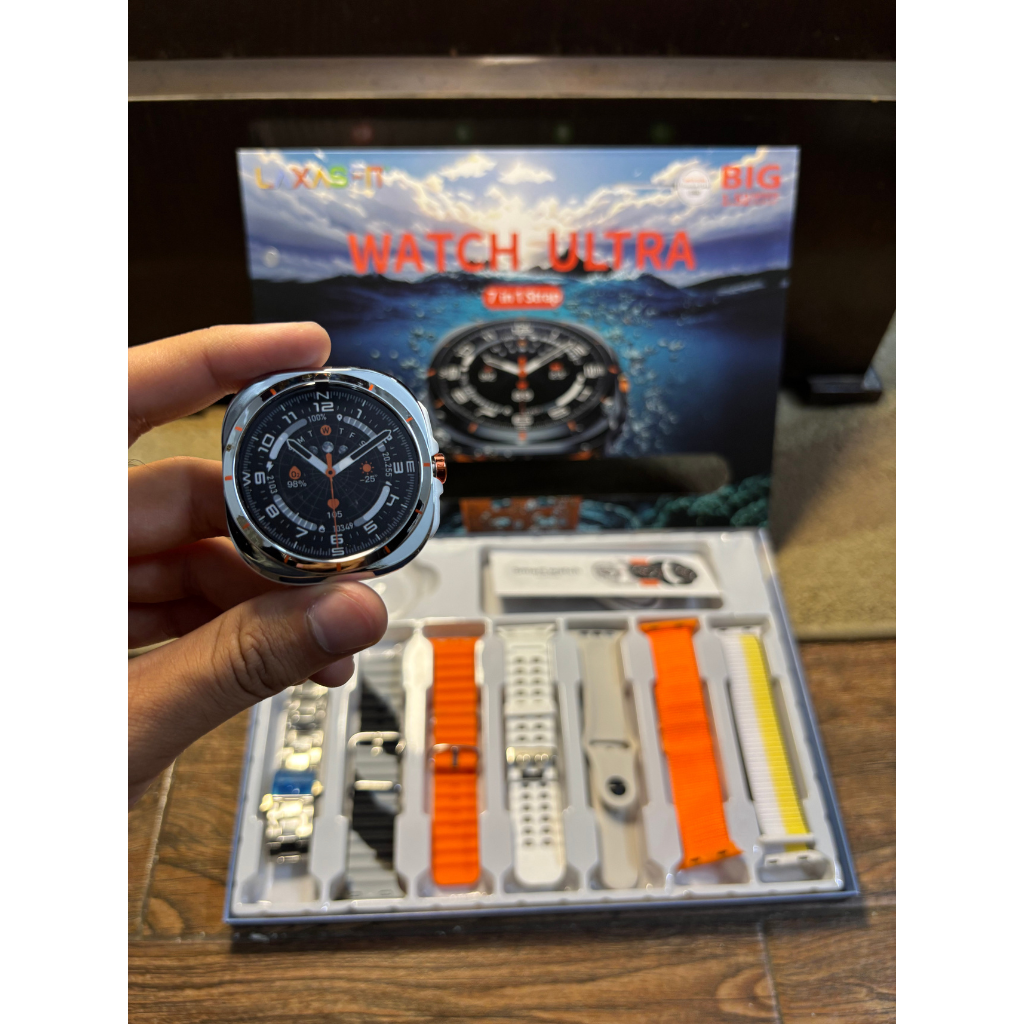 Samsung Smart Watch Ultra with 7 Straps