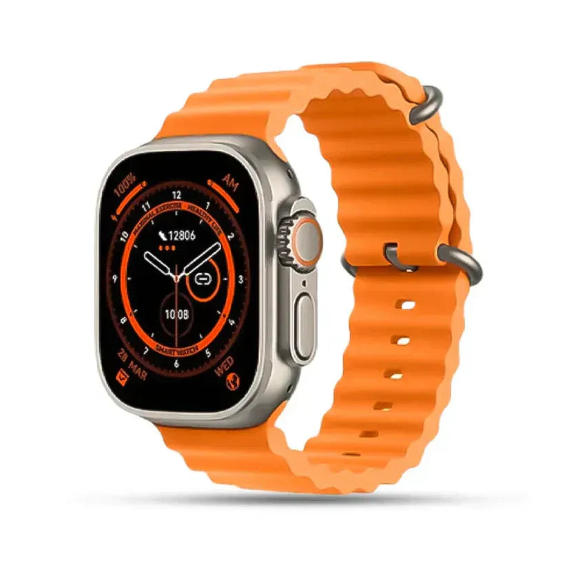 T90 Ultra 2 AMOLED Smartwatch with Rolex Chain