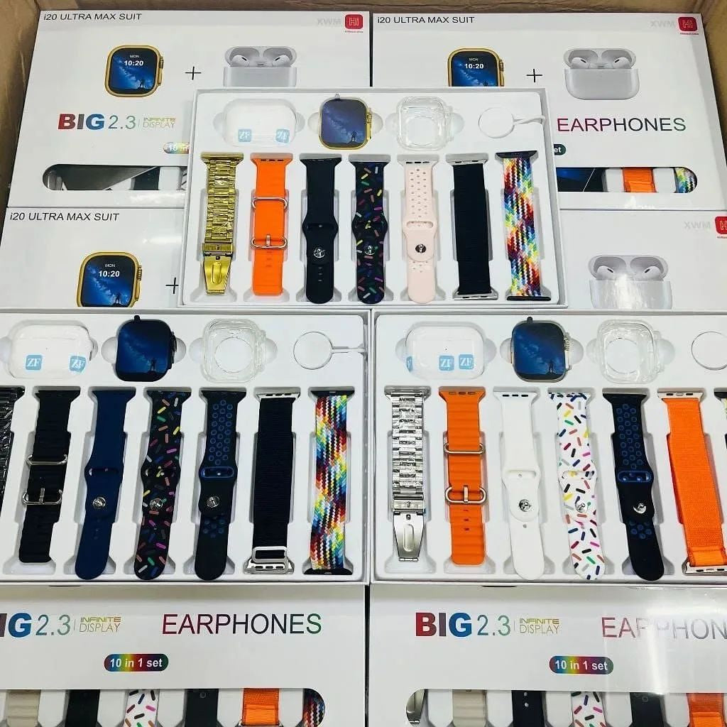 i20 Ultra Max Suit Smartwatch